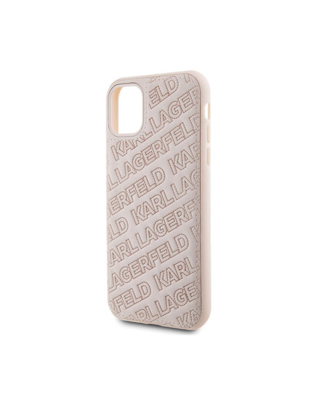 Etui Do iPhone 11 Karl Lagerfeld Quilted K Pattern Różowy