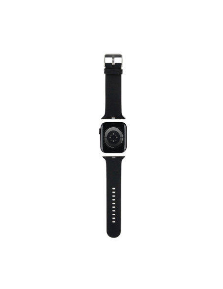 Pasek do Apple Watch 42/44/45/49 mm Karl Lagerfeld 3D Rubber Choupette Head NFT Czarny