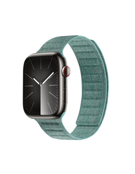Pasek magnetyczny do Apple Watch 38/40/41 mm Crong Melange Zielony