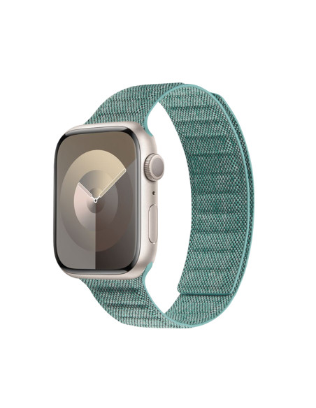 Pasek magnetyczny do Apple Watch 38/40/41 mm Crong Melange Zielony