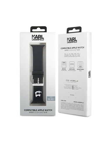 Pasek do Apple Watch 38/40/41 mm Karl Lagerfeld...