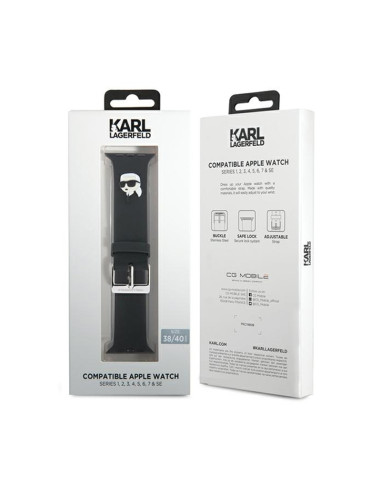 Pasek do Apple Watch 38/40/41 mm Karl Lagerfeld...