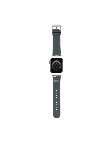 Pasek do Apple Watch 38/40/41 mm Hello Kitty Heads & Bows Pattern Czarny
