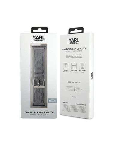 Pasek do Apple Watch 38/40/41 mm Karl Lagerfeld...