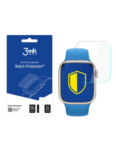 3x Folia ochronna do Apple Watch 7 41mm 3mk Watch Protection ARC+