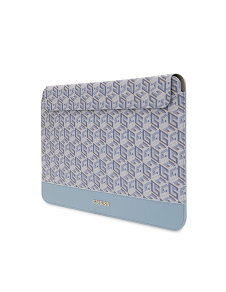 Etui Do na notebooka 16" Guess GCube Stripes Computer Sleeve Niebieski