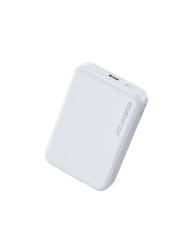 Powerbank indukcyjny 10000 mAh Fast Charging PD 20W MagSafe WEKOME WP-329 Biały