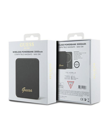 Powerbank indukcyjny 3000 mAh 5W MagSafe Guess...
