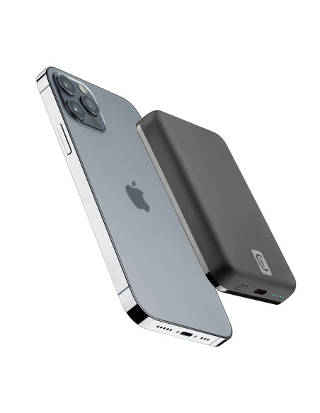 Powerbank indukcyjny 5000mAh 7.5W MagSafe Cellularline MAG 5000 Czarny