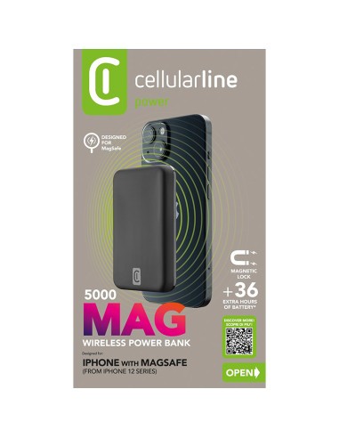 Powerbank indukcyjny 5000mAh 7.5W MagSafe...