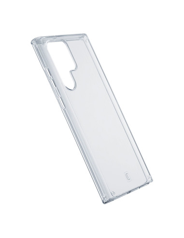 Etui Do Samsung Galaxy S23 Ultra z ochroną antybakteryjną Cellularline Clear Strong Przezroczysty