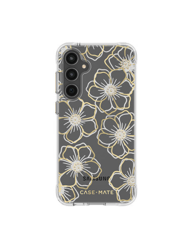 Etui Do Samsung Galaxy S23 FE 5G Case-Mate Floral Gems Złoty