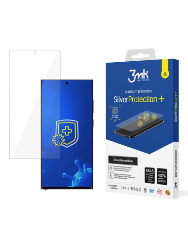 Folia ochronna do Samsung Galaxy S23 Ultra 3mk Silver Protect+