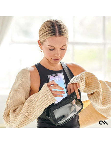 Torba z paskiem na telefon Case-Mate Phone Belt Bag Czarny