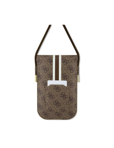 Torebka crossbody na telefon Guess 4G Stripes...