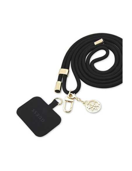 Uniwersalny pasek do telefonu Guess CBDY Cord Czarny
