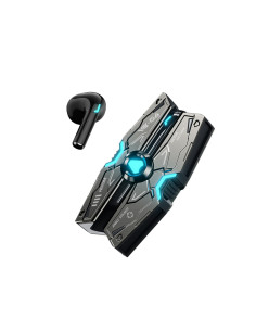 Bezprzewodowe Słuchawki Bluetooth V5.3 TWS Z Etui Ładującym Wekome VB06 Mecha Series Czarny
