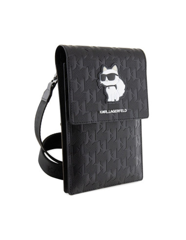 Torebka crossbody na telefon Karl Lagerfeld...