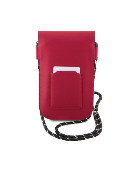 Torebka crossbody na telefon Hello Kitty Leather Daydreaming Cord Różowy