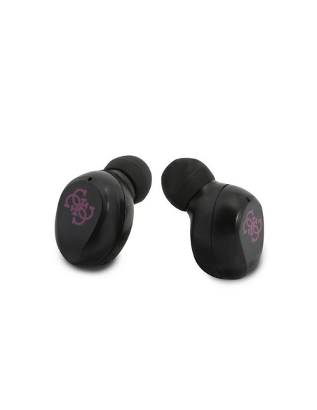 Słuchawki TWS + Etui Ładujące Guess True Wireless Earphones BT5.0 5H Różowy