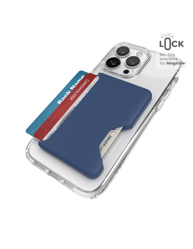 Magnetyczny portfel MagSafe Speck ClickLock Wallet For MagSafe Niebieski