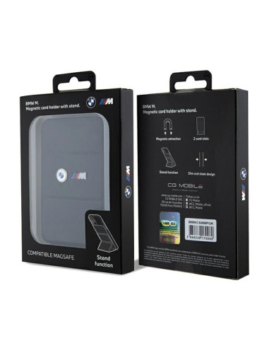 Portfel magnetyczny z funkcją standu BMW Wallet...