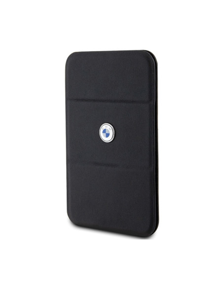Portfel magnetyczny z funkcją standu BMW Wallet Cardslot Stand MagSafe Signature Collection Czarny