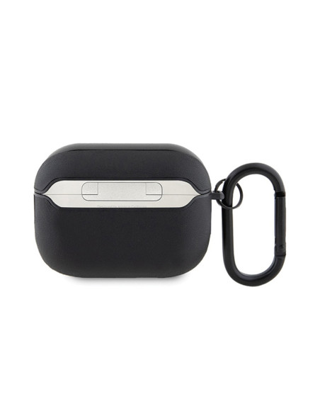 Etui Do AirPods Pro 2 AMG Leather Big Logo Czarny