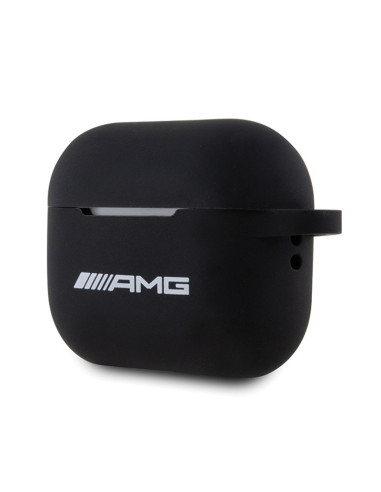 Etui Do AirPods Pro 2 AMG Silicone Big Logo Czarny