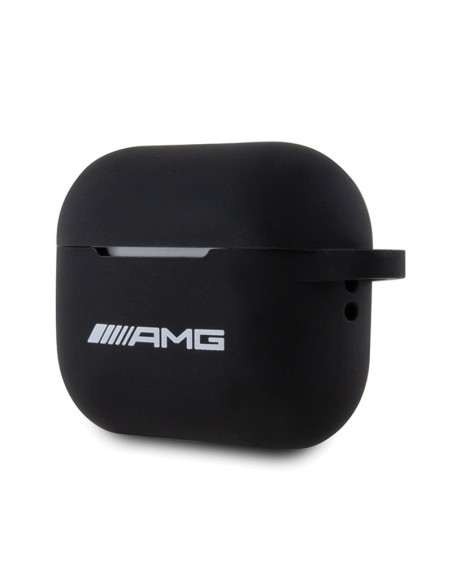 Etui Do AirPods Pro 2 AMG Silicone Big Logo Czarny