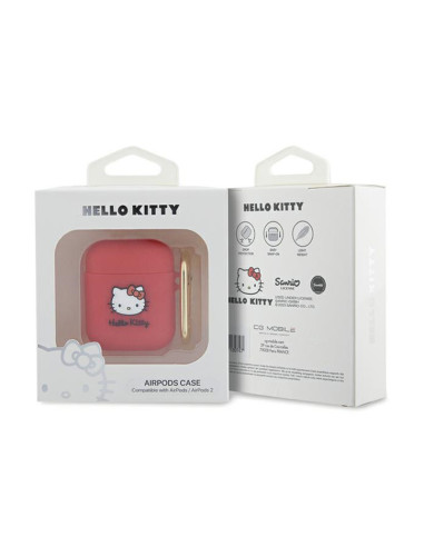 Etui Do AirPods 1/2 gen Hello Kitty Silicone 3D...