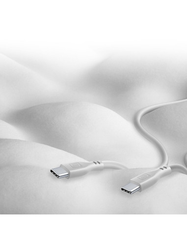 Kabel USB-C / USB-C 1.2 m Cellularline Soft...