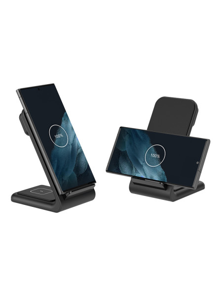Ładowarka bezprzewodowa 3w1 do Samsung & Android Crong PowerSpot Pivot Stand