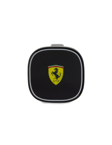 Magnetyczny uchwyt samochodowy z ładowaniem bezprzewodowym 15W Ferrari MagSafe Collection Czarny