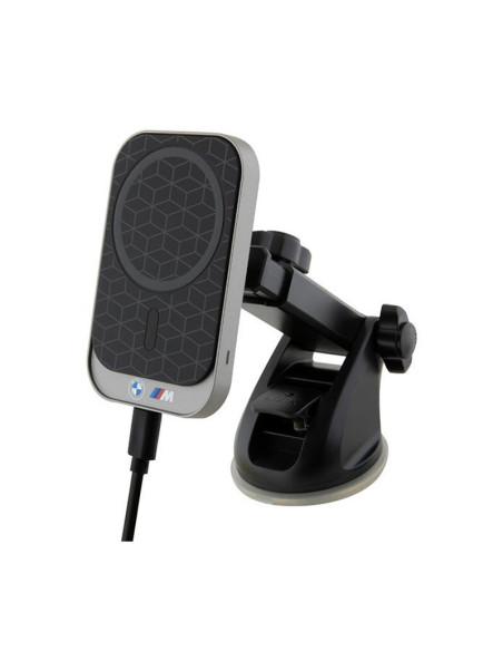Magnetyczny uchwyt samochodowy z ładowaniem bezprzewodowym 15W BMW MagSafe M Edition Czarny