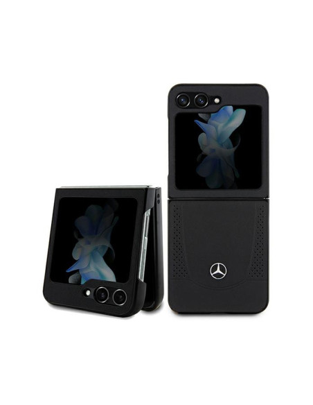 Etui Do Samsung Z Flip 5 Mercedes Leather Urban Line Czarny
