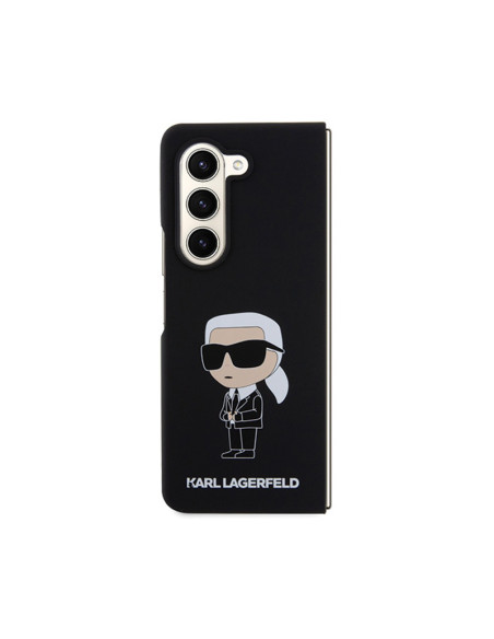 Etui Do Samsung Z Fold 5 Karl Lagerfeld Silicone Ikonik Czarny