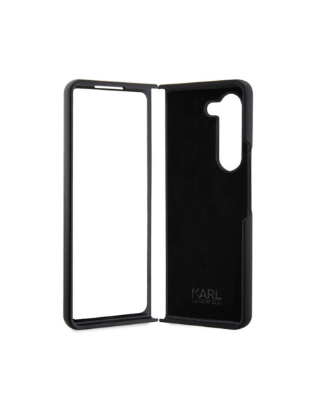 Etui Do Samsung Z Fold 5 Karl Lagerfeld Silicone Ikonik Czarny