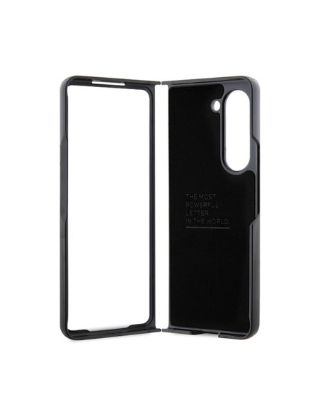 Etui Do Samsung Galaxy Z Fold 5 BMW Leather Carbon Czarny