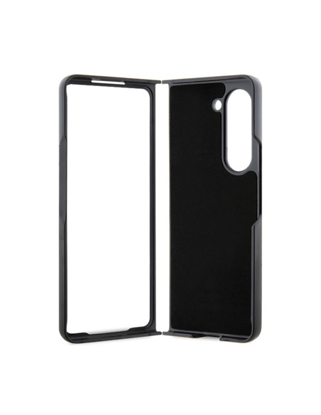 Etui Do Samsung Galaxy Z Fold 5 Karl Lagerfeld NFT Saffiano Karl & Choupette Pin Czarny