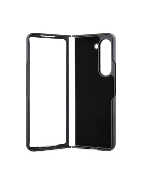 Etui Do Samsung Galaxy Z Fold 5 Karl Lagerfeld NFT Saffiano Monogram Ikonik Pin Czarny