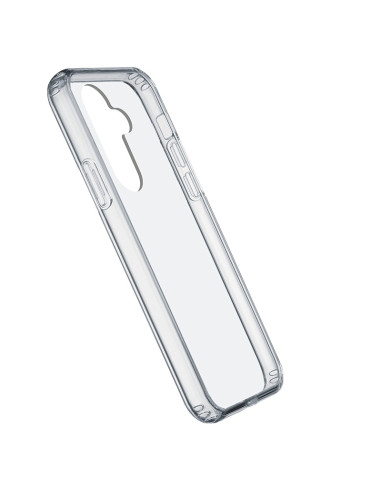 Etui Do Samsung Galaxy A34 5G z ochroną antybakteryjną Cellularline Clear Strong Przezroczysty