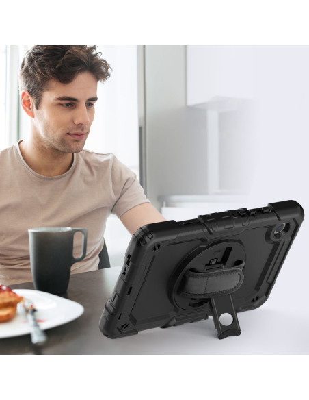 Etui Do Galaxy Tab A9 8.7 X110 / X115 Tech-Protect Solid360 Czarny