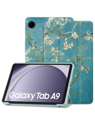 Etui Do Galaxy Tab A9 8.7 X110 / X115 Tech-Protect Smartcase Niebieski