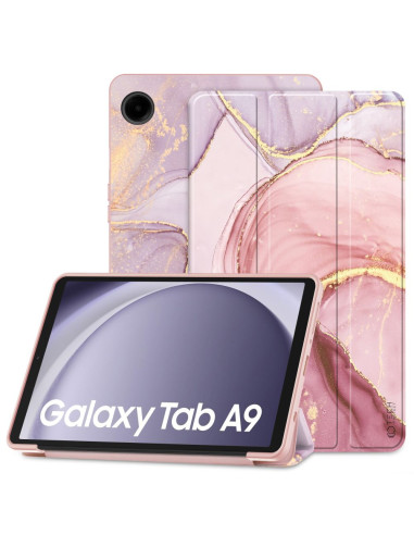 Etui Do Galaxy Tab A9 8.7 X110 / X115 Tech-Protect Smartcase Fioletowy