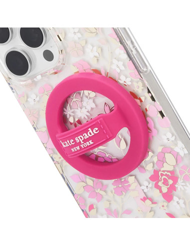 Uchwyt MagSafe na palec Kate Spade New York Magnetic Loop Grip Różowy