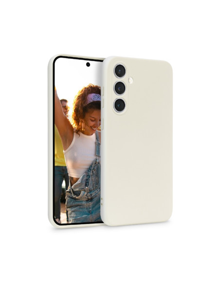 Etui Do Samsung Galaxy S23 FE Crong Color Cover Beżowy