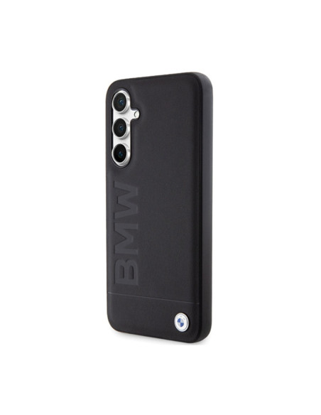 Etui Do Samsung Galaxy S23 FE BMW Leather Hot Stamp Czarny