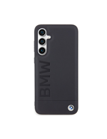 Etui Do Samsung Galaxy S23 FE BMW Leather Hot Stamp Czarny