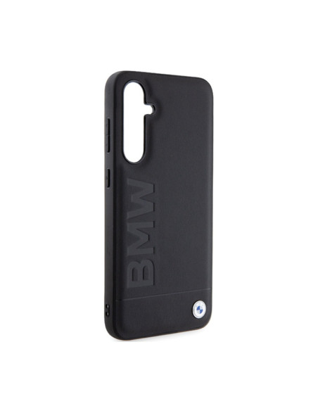 Etui Do Samsung Galaxy S23 FE BMW Leather Hot Stamp Czarny